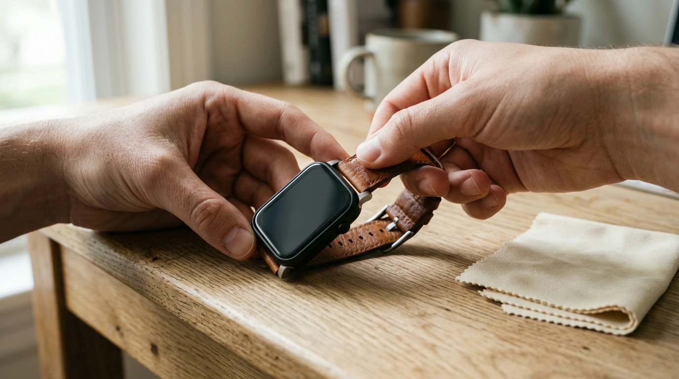 Choosing a Leather Apple Watch Strap: Size and Care