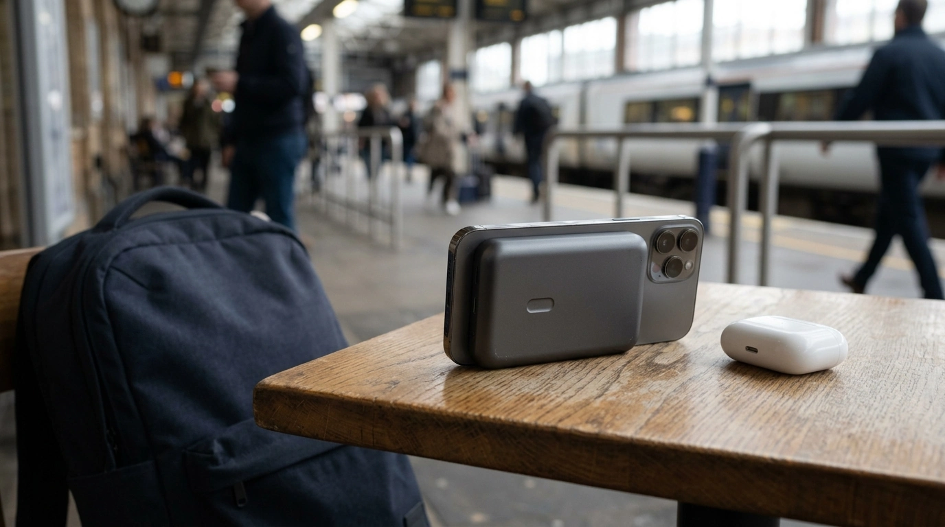 Magnetic 10000mAh Power Bank for iPhone & AirPods