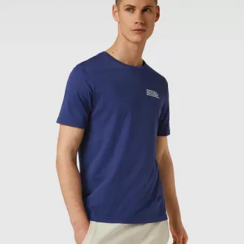 Fila Men’s Blue Cotton T-Shirt: Easy Daily Style